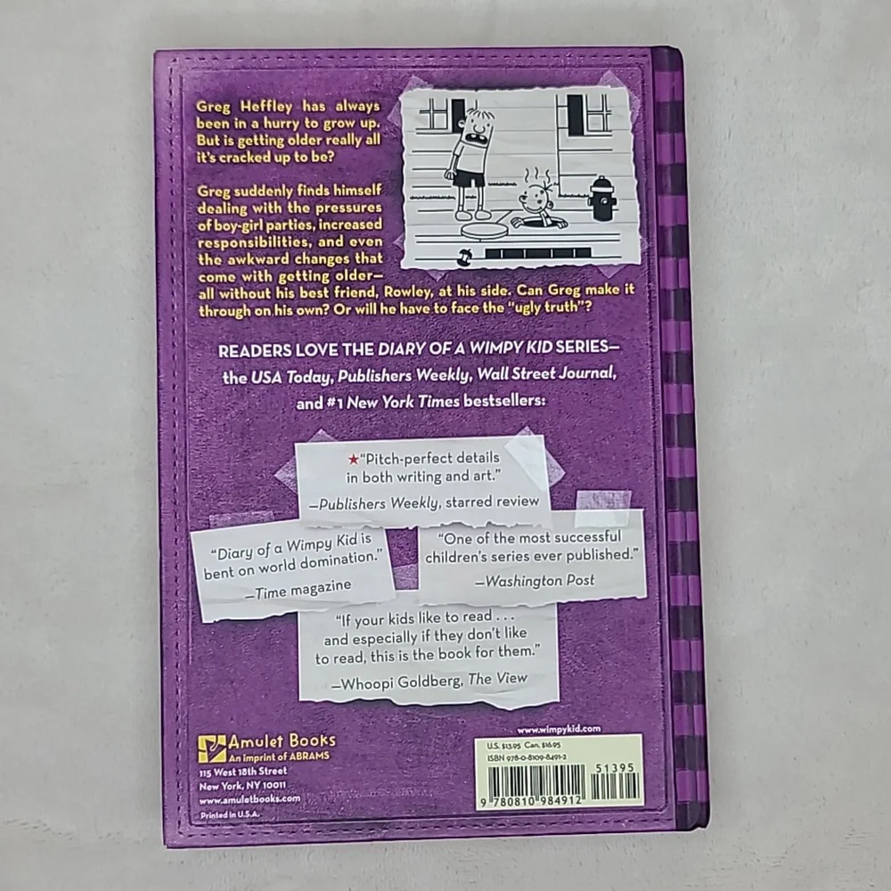 Kids/Children's Illustrated Fun Diary of a Wimpy Kid Two Book Set Book 2/Book 5